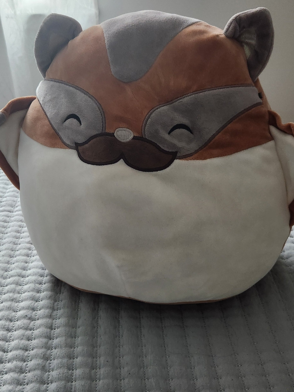 Plush Fox Squishmallows in Brown, Gray & Cream